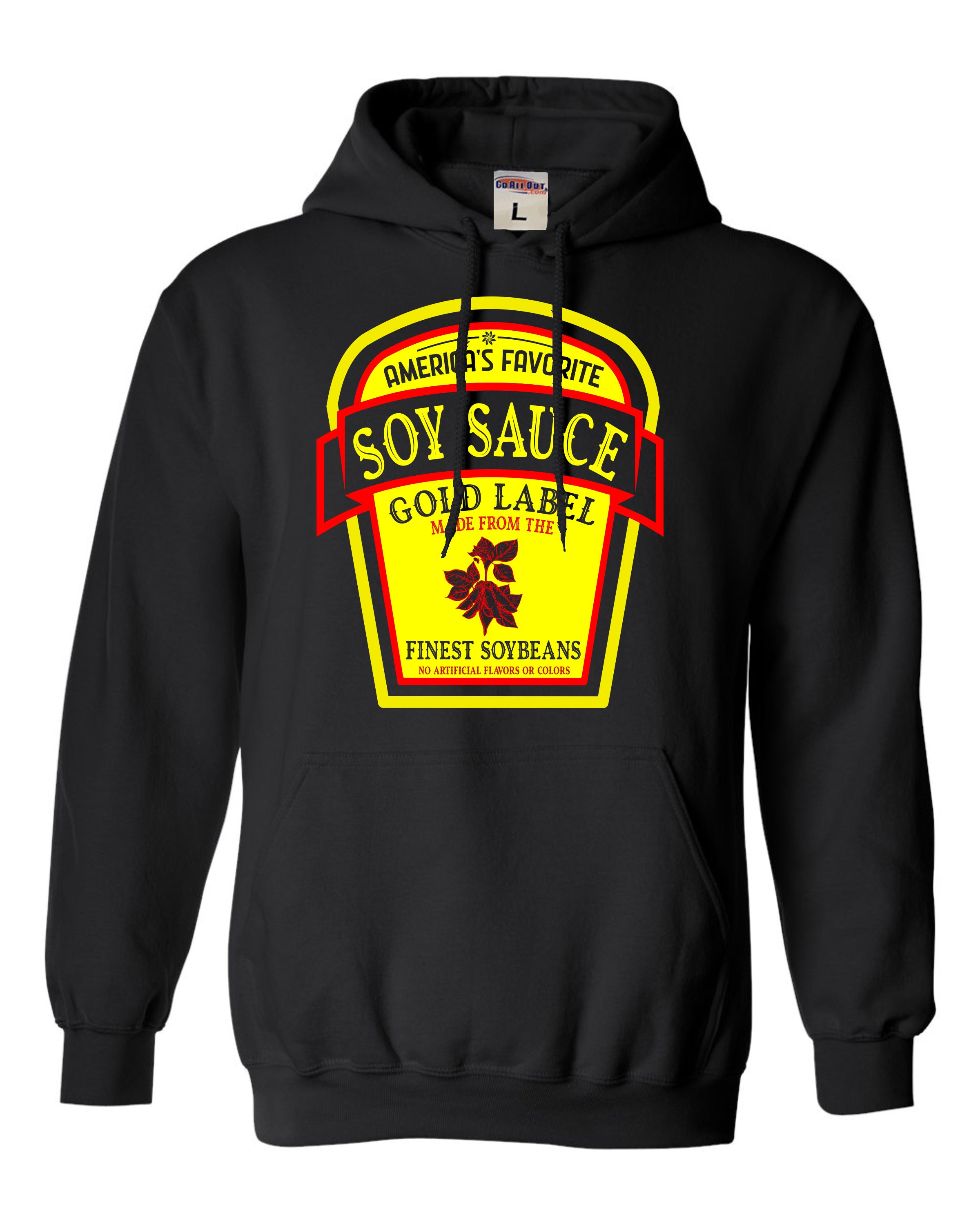 Soy Sauce Label Funny Group Halloween Costume Hoodie